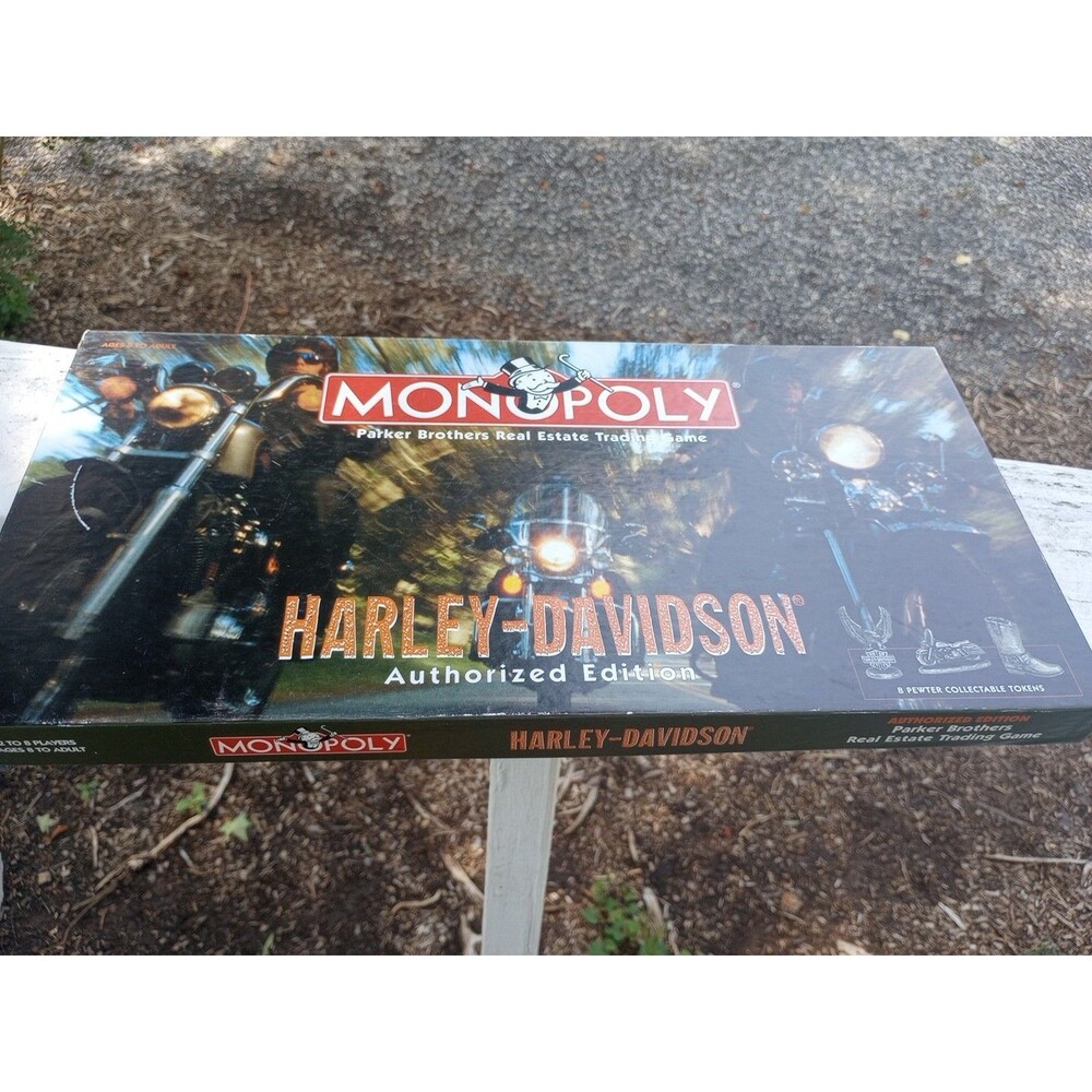Monopoly Harley-Davidson Authorized Edition Board Game - Used Intact